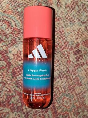 adidas Happy Feels Body Mist - Coral Pink & Teal Blue